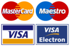 Logotypy MasterCard i VISA